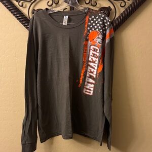 Cleveland Browns Long Sleeve Shirt - Black